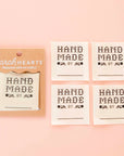"Handmade By:" Woven Labels | Sarah Hearts