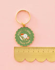 "Good Things Take Time" Enamel Keychain | Sarah Hearts
