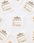 Vintage "Handmade with Love" Organic Cotton Write-in Labels