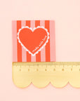 "Made with Love" Heart Woven Labels | Sarah Hearts