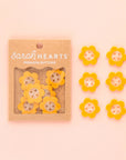 Yellow Daisy Buttons