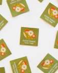 "Good Things Take Time" Woven Labels | Sarah Hearts