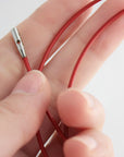 TWIST Red Lace Interchangeable Cables | Chiaogoo