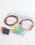 TWIST 5" Complete Interchangeable Needle Set | 2.75-10mm | Chiaogoo