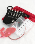 TWIST Shorties Red Needle Set | 2-3.25mm | Chiaogoo
