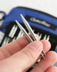 TWIST Shorties Blue Needle Set | 3.5-5mm | Chiaogoo