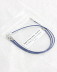 TWIST Shorties Blue Needle Set | 3.5-5mm | Chiaogoo