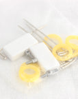 TWIST Shorties Blue Needle Set | 3.5-5mm | Chiaogoo