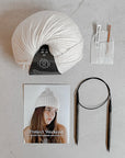 Classic Pom Pom Beanie | Learn To Knit Kit | Project Weekend