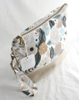 Large Zippered Project Bag | Yellow Petal Handmade