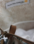 Large Zippered Project Bag | Yellow Petal Handmade