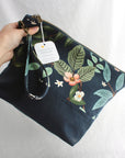 Large Zippered Project Bag | Yellow Petal Handmade