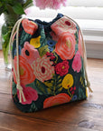 Small Drawstring Project Bag