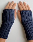 Wanderlust Wrist Warmers | Beginner Knitting Kit | Project Weekend