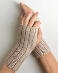 Wanderlust Wrist Warmers | Beginner Knitting Kit | Project Weekend