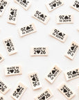 "Made in 2026" Organic Cotton Labels