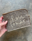Wool Felt Accessory Purse | Retrosaria
