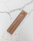 Cherry Wood Needle Gauge