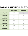 Indigo 5" Interchangeable Needle Tips | Lykke