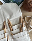 Organic Cotton Circular Needle Case