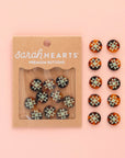 Quilt Star Buttons