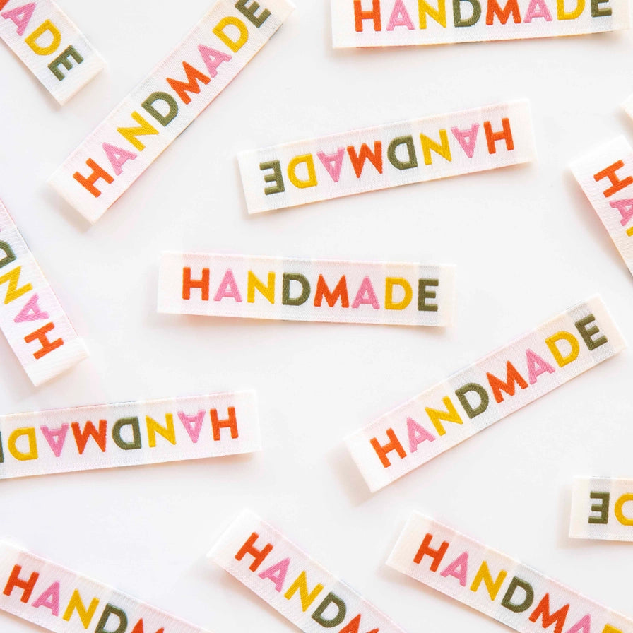 &quot;Handmade&quot; Woven Labels | Sarah Hearts