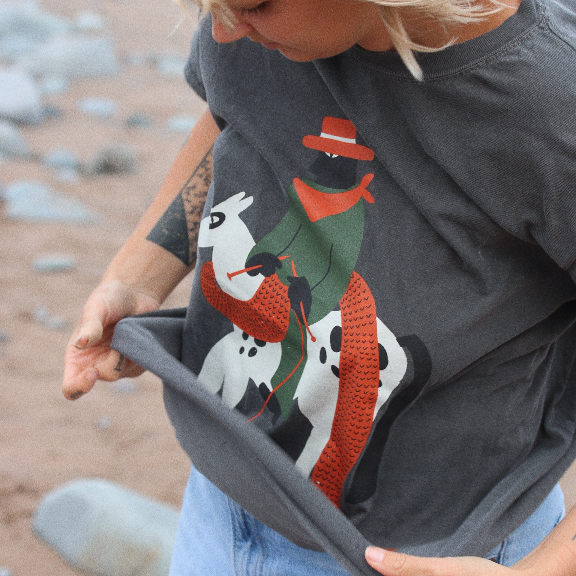 Knittin&#39; Cowboy Tee | Fia Fia