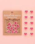 Pink Sweetheart Buttons
