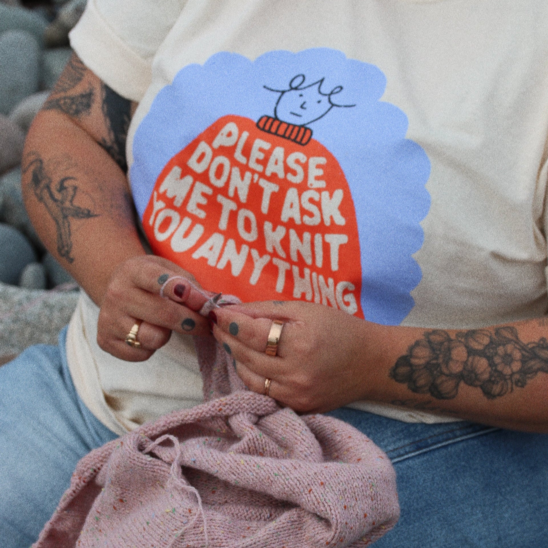 Not Knit-Worthy Tee | Fia Fia