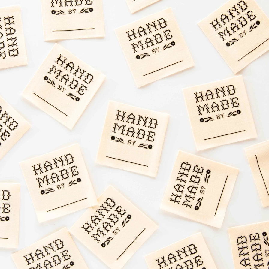 &quot;Handmade By:&quot; Woven Labels | Sarah Hearts
