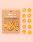 Yellow Daisy Buttons