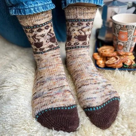 Charming Colorwork Socks | Charlotte Stone