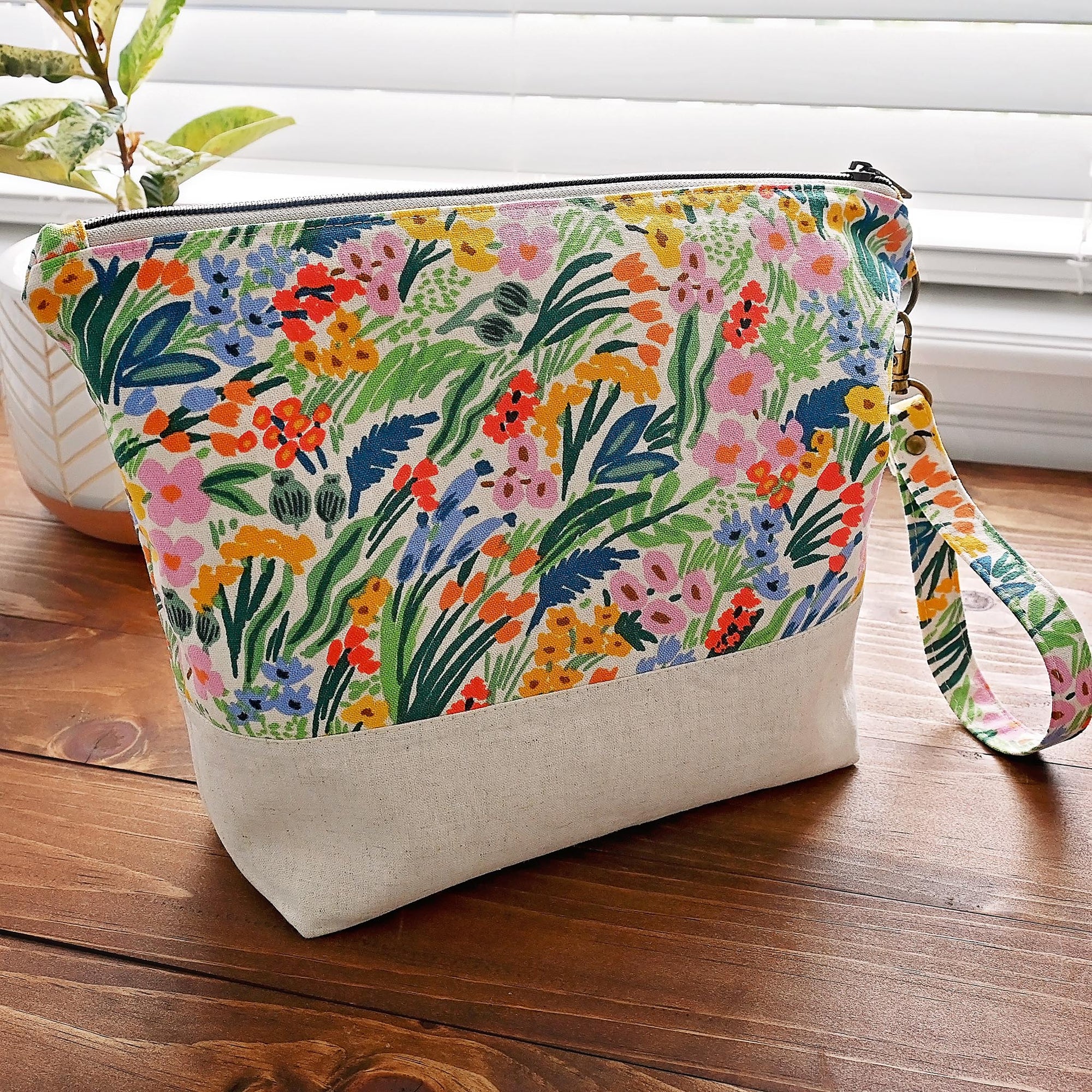 Large Zippered Project Bag