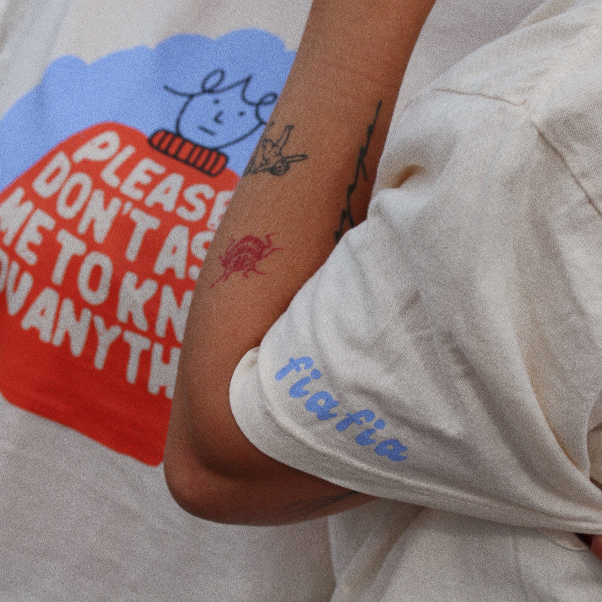 Not Knit-Worthy Tee | Fia Fia