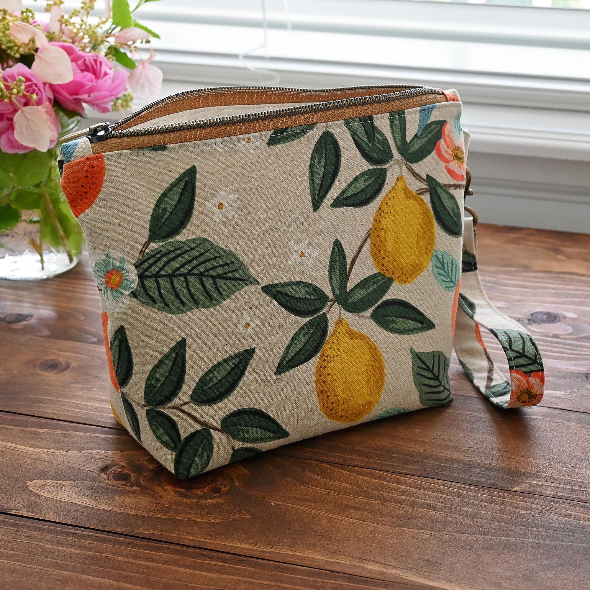 Small Zippered Project Bag