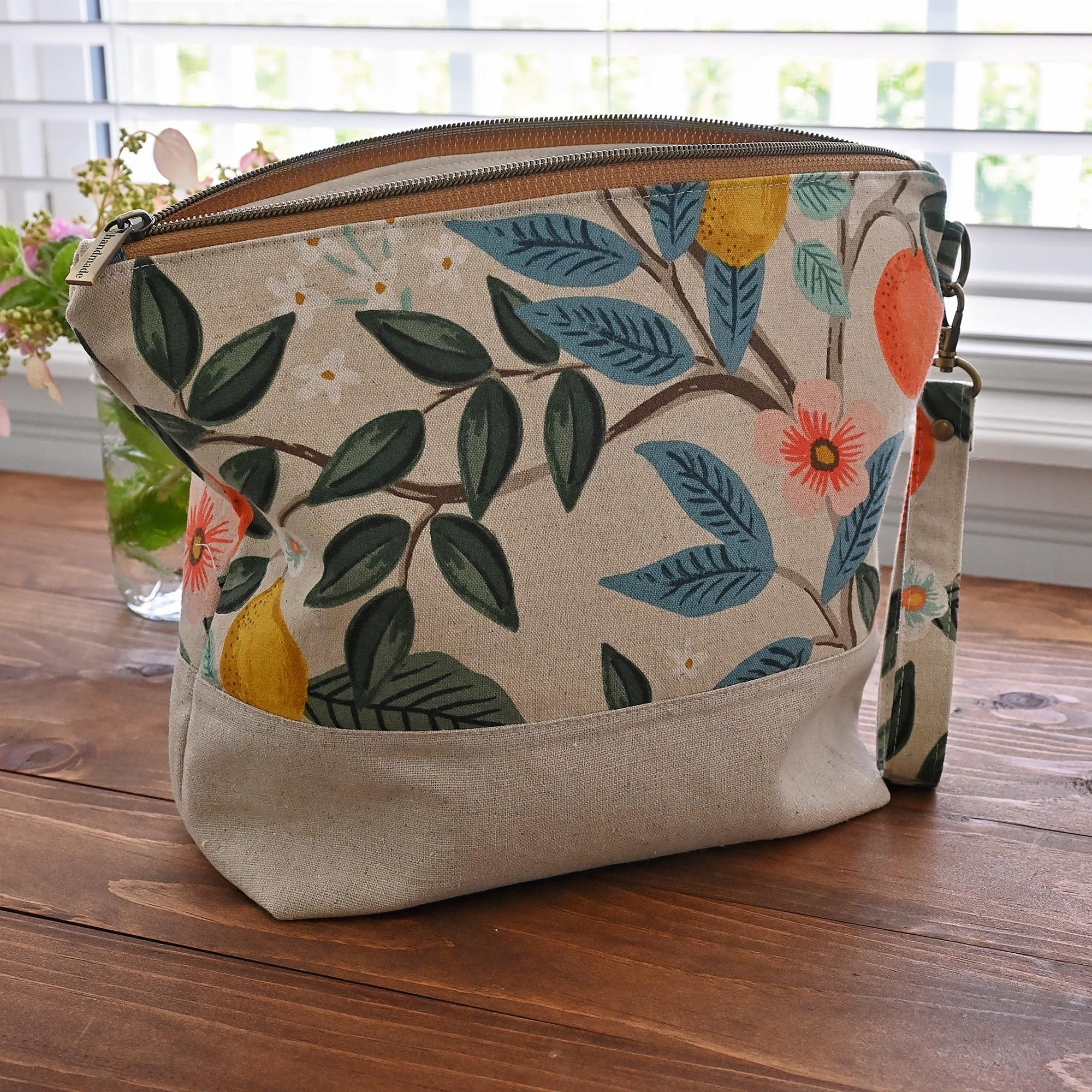 Large Zippered Project Bag