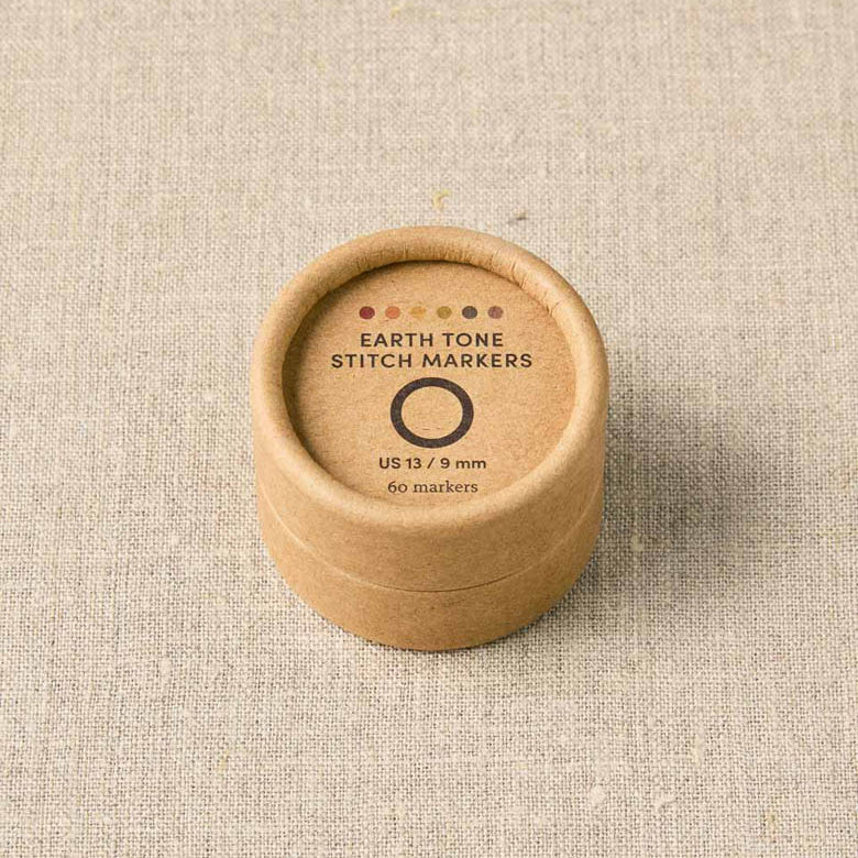 Earth Tone Ring Stitch Markers | Cocoknits