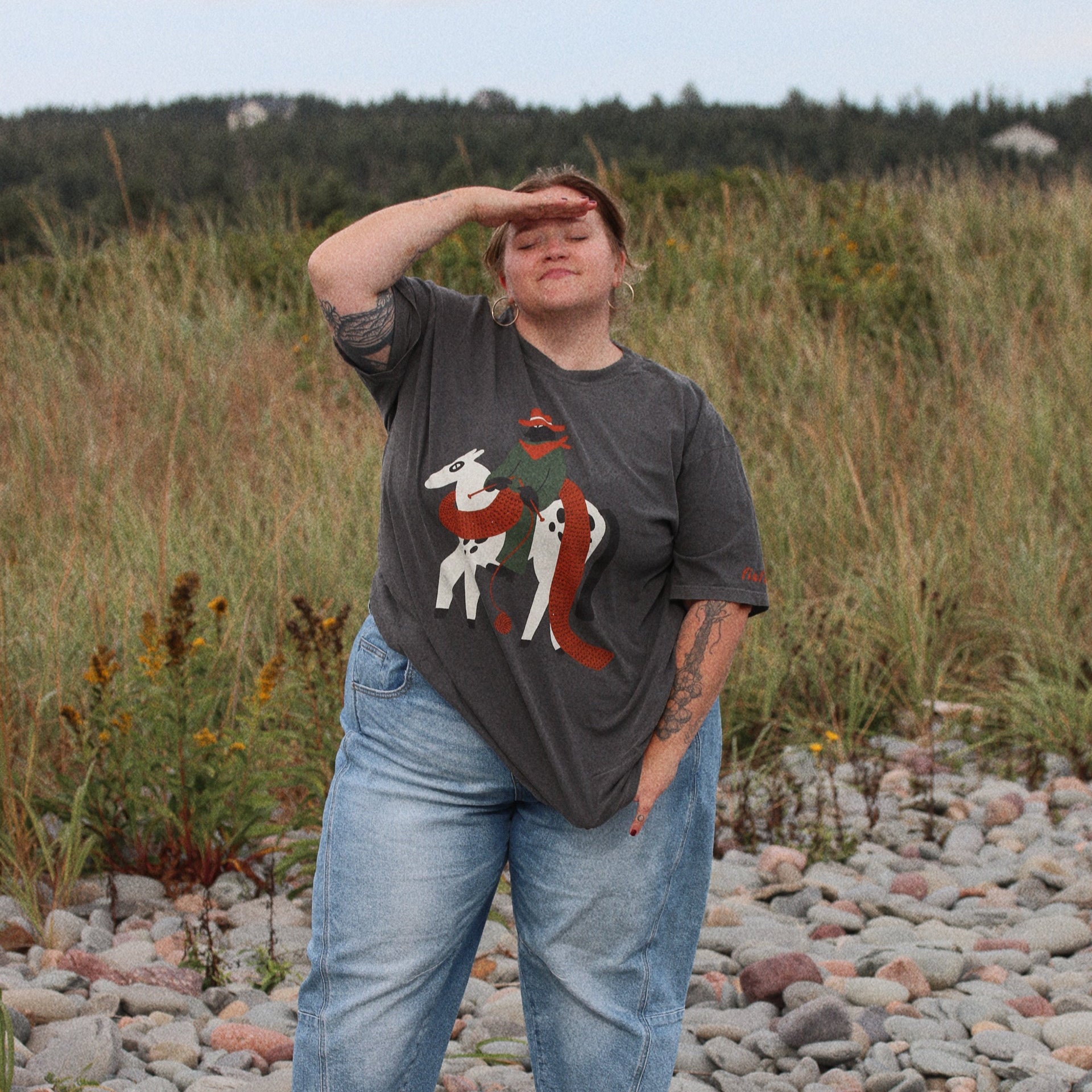 Knittin&#39; Cowboy Tee | Fia Fia