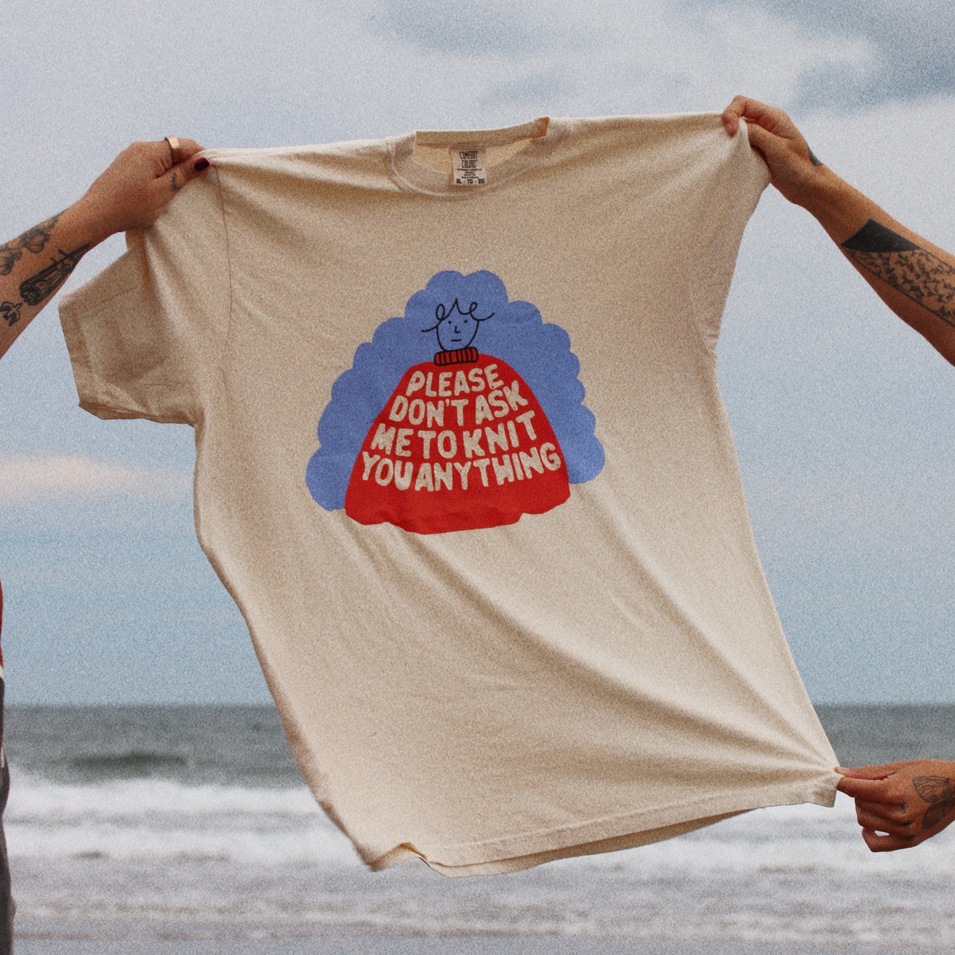 Not Knit-Worthy Tee | Fia Fia