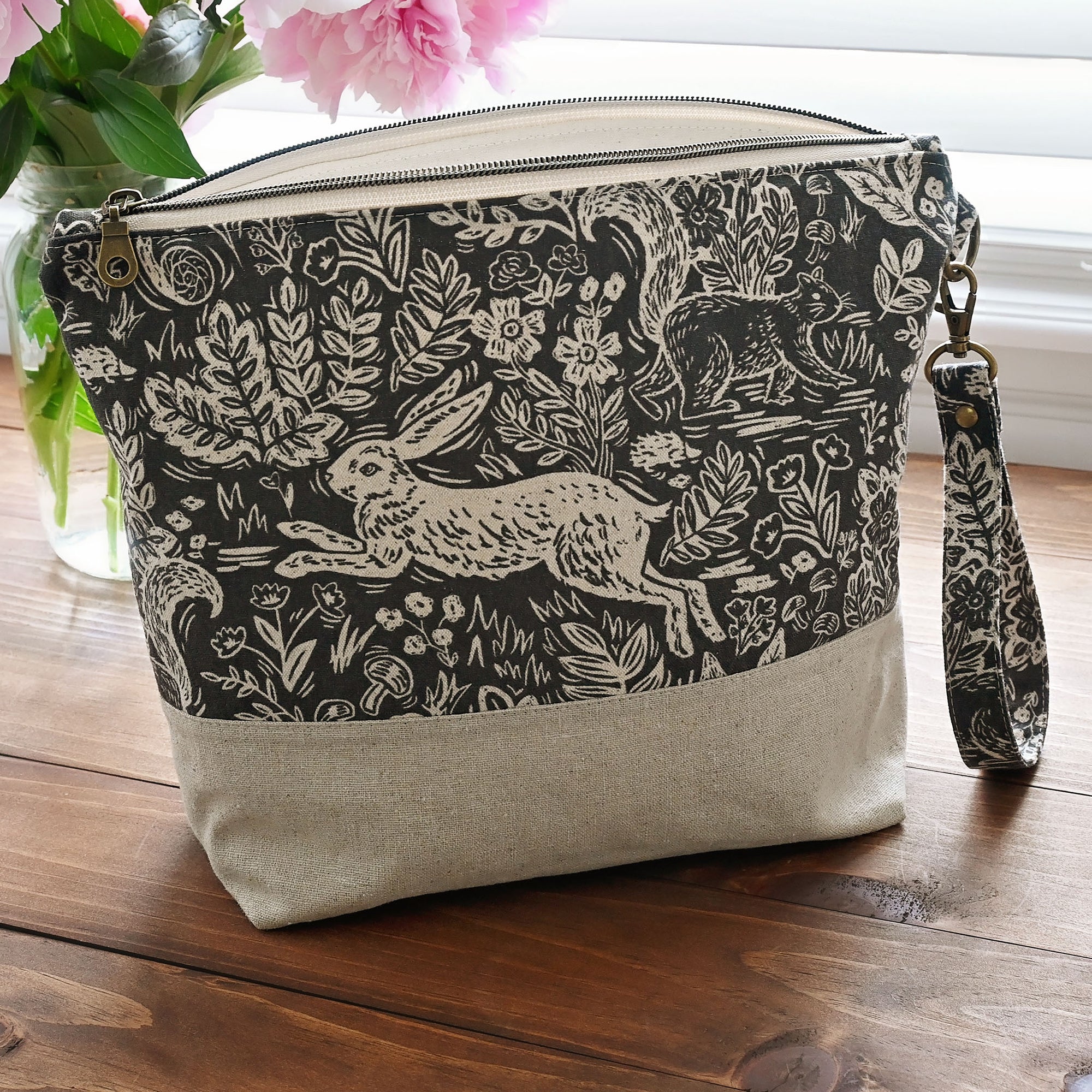 Large Zippered Project Bag