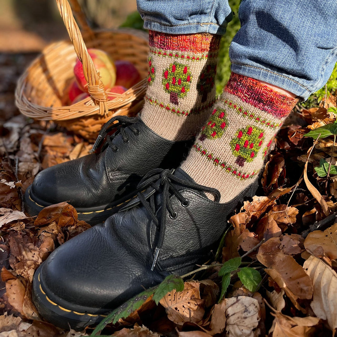 Joyful Colorwork Socks | Charlotte Stone