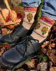 Joyful Colorwork Socks | Charlotte Stone