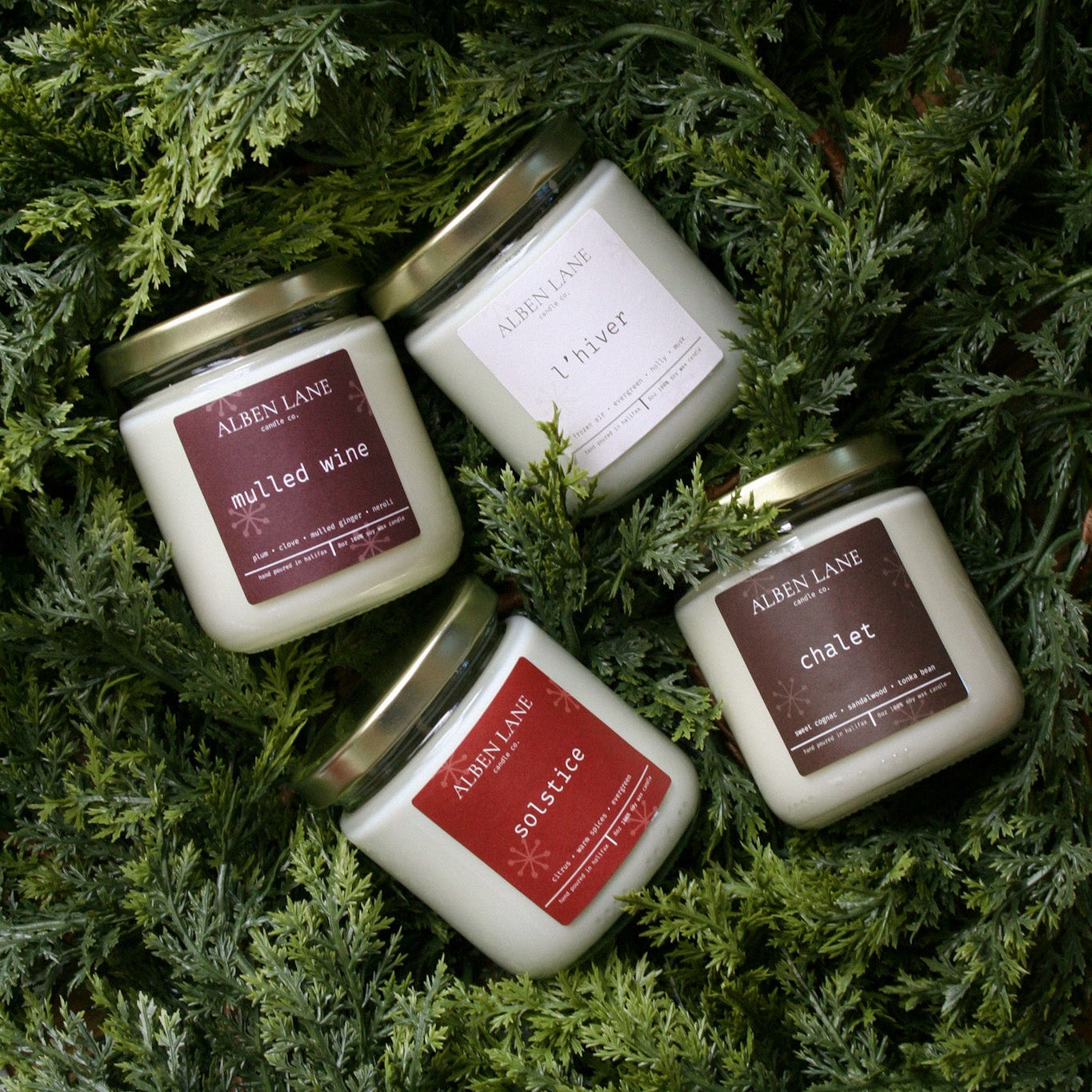 COMING SOON | Winter Collection | Alben Lane Candle Co