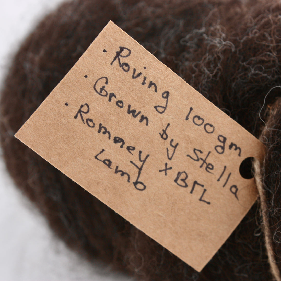 Wool Roving | 100g | Old School Acres