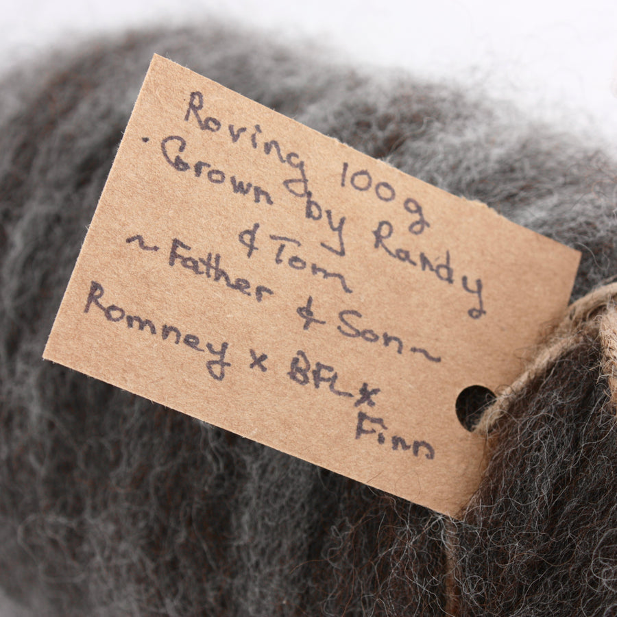 Wool Roving | 100g | Old School Acres