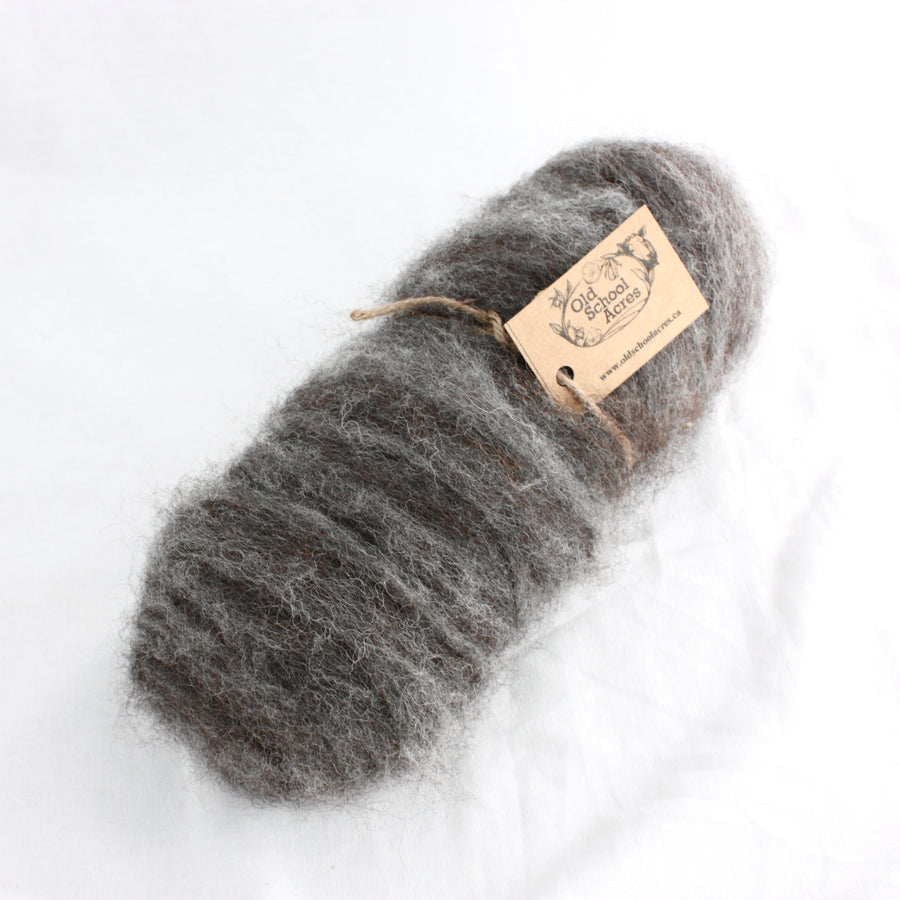 Wool Roving | 100g | Old School Acres