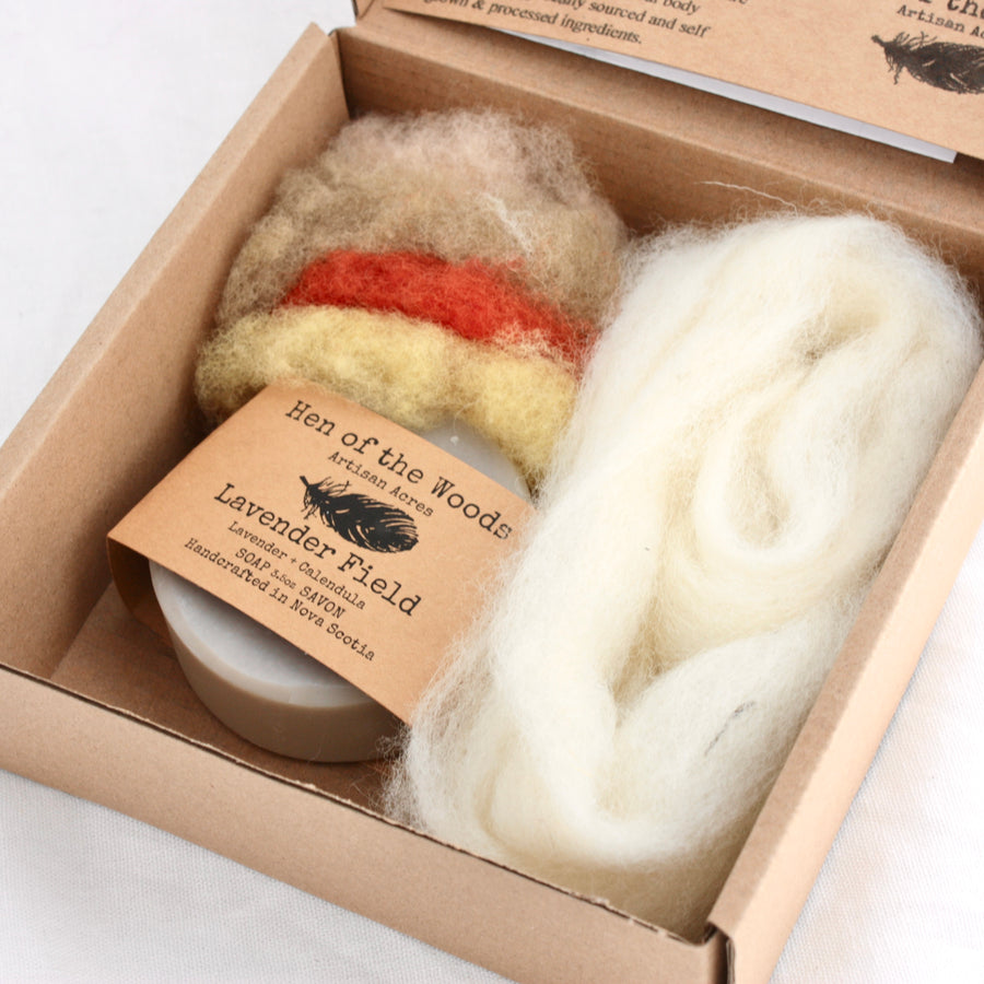 DIY Felted Soap Kit | Old School Acres & Hen of the Woods