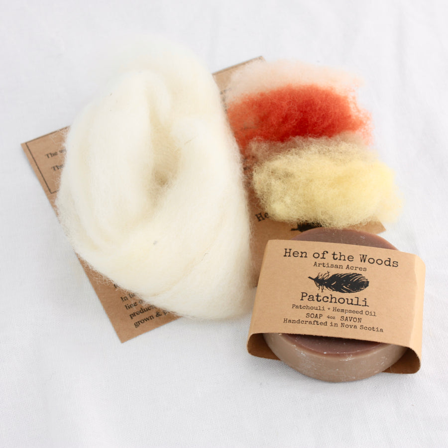 DIY Felted Soap Kit | Old School Acres & Hen of the Woods
