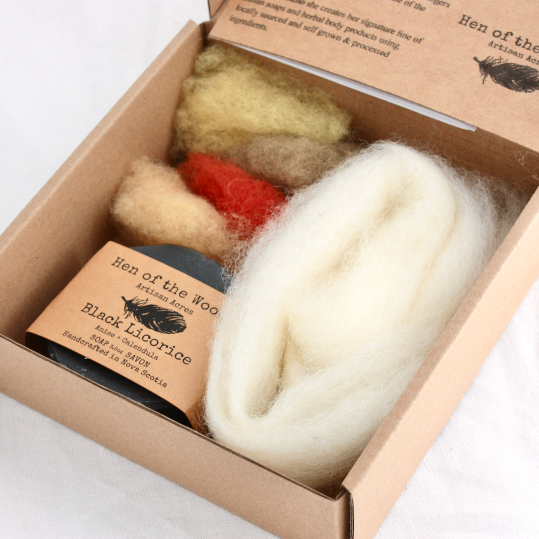 DIY Felted Soap Kit | Old School Acres & Hen of the Woods