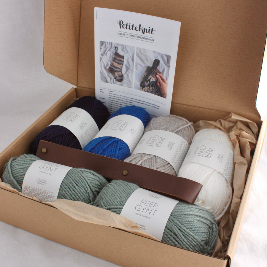 Celeste Christmas Stocking | Knitting Kit